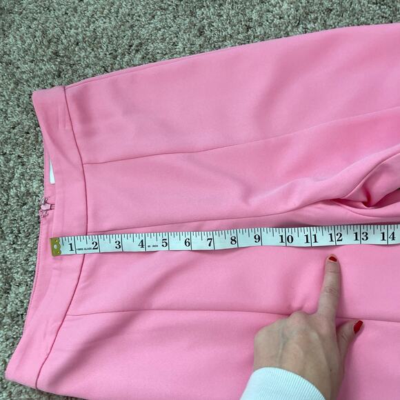 Do+Be Pink Slit Hem Flare Leg Barbiecore Pant Size S - Picture 12 of 12